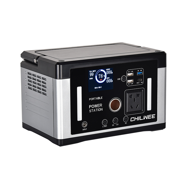 700W Smart Solar Generator til opladning af nødbelysning