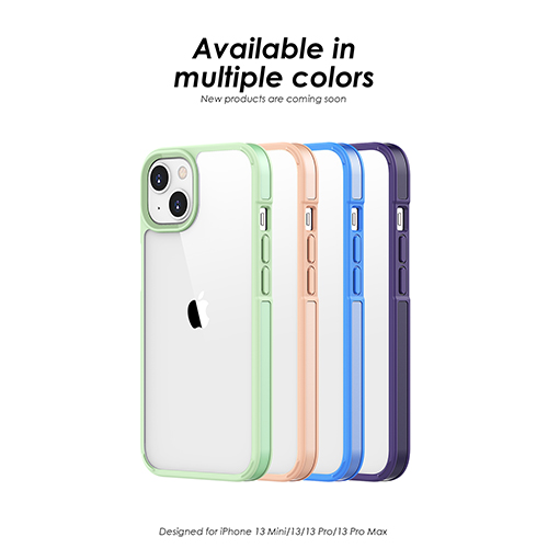 Metal Border TPU PC-telefontaske